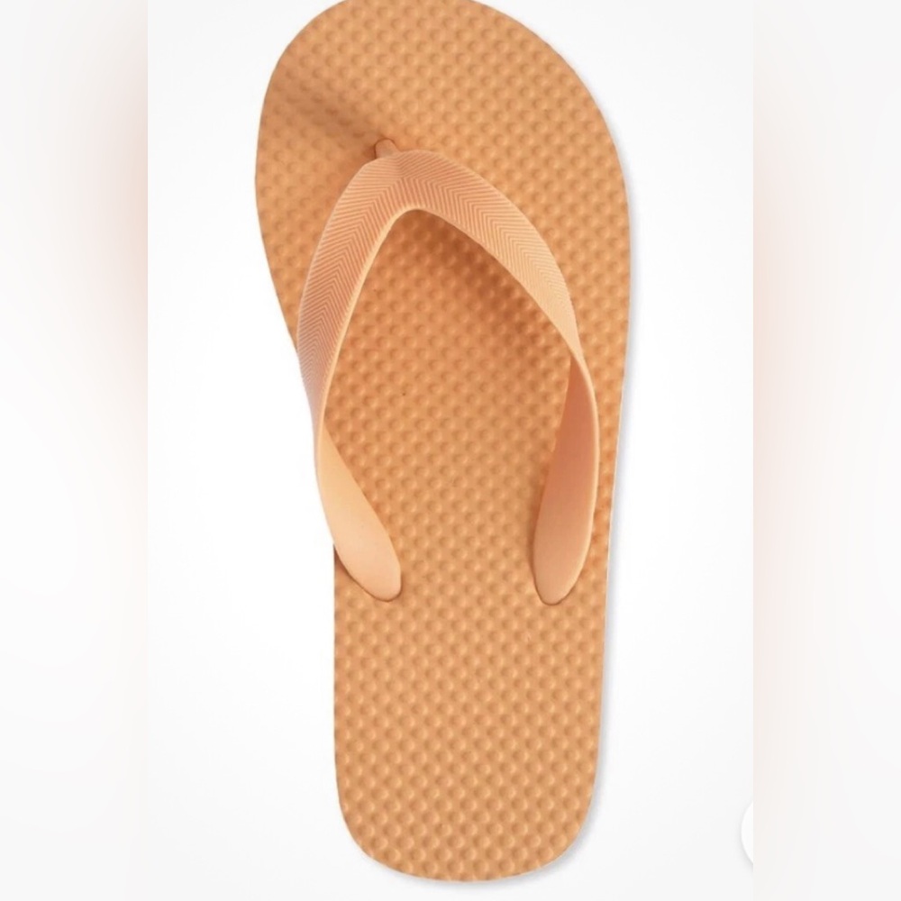 ATHLETIC WORKS Unisex Flops Size 11-12 Orange New